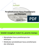 MI - 5 Penatalaksanaan Kasus Preeklampsia Dan Eklampsia