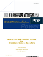 Alpha Novus Outdoor FXM2000 For Broadband Operators - May2010