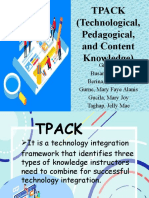 Tpack (Technological, Pedagogical, and Content Knowledge)