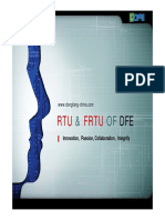 RTU & FRTU Leader DFE's 30-Year Innovation