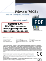 Gpsmap76csx Manual de Usuario Geotop