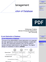 3-Level Abstraction of Database