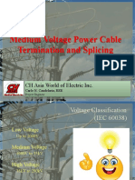 Medium Voltage Power Cable Termination and Splicing - For Presentation