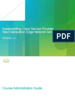 Implementing Cisco Service Provider Next-Generation Edge Network Services