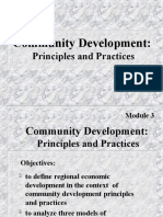 Community Development:: Principles and Practices