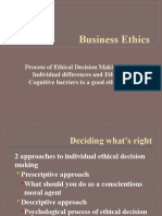 Business Ethics Decision Making Process