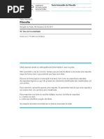 Teste intermédio de Filosofia 