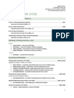 Curriculum Vitae