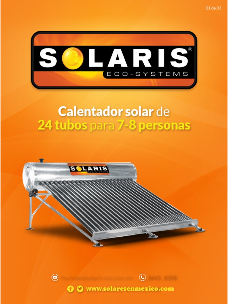 Planos Para Calentador Solar De Ventana Producto | MCF En Línea