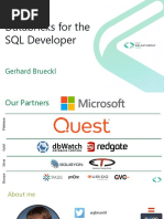 Databricks For The SQL Developer: Gerhard Brueckl