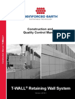 T Wall Construction Manual