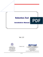 Selection Tool: Installation Manual