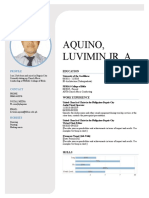 Aquino, Luvimin Jr. A: Profile