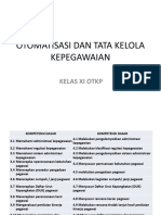 Otomatisasi Dan Tata Kelola Kepegawaian