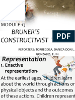 Module 13 Bruner's Constructivist Theory