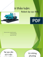 robot ép cọc