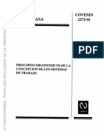 2273-1991 Principios de Ergonomia en Los Lugares de Trabajo