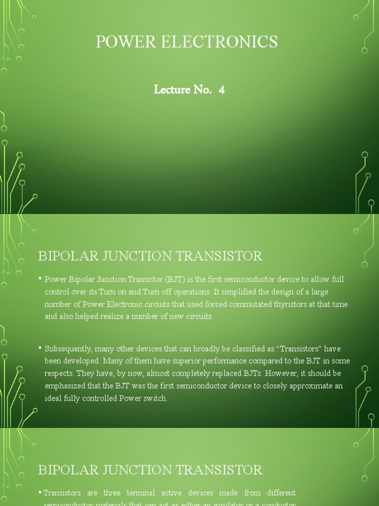 BJT Operation and Characteristics | PDF | Bipolar Junction Transistor ...