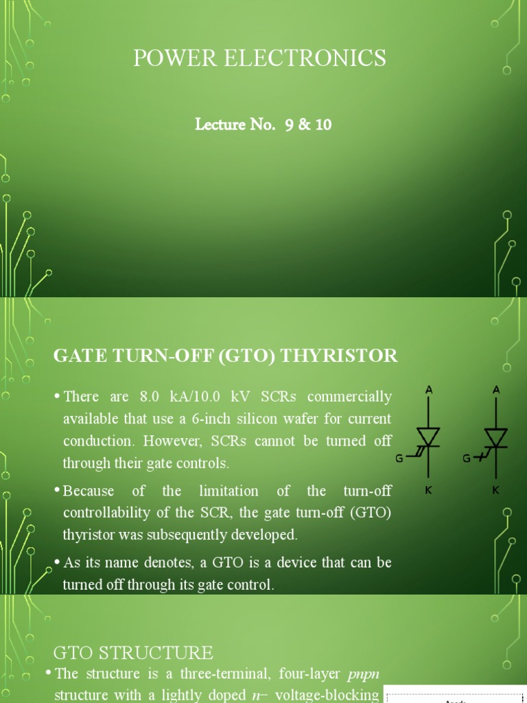 Power Electronics Lec 9,10 | PDF | Bipolar Junction Transistor ...