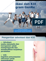 Advokasi dan KIE Program GenRe