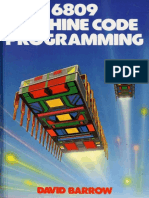 6809 Machine Code Programming (David Barrow)