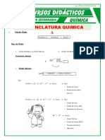 Tipos de Oxidos Para Primero de Secundaria