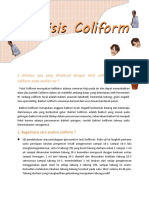 Analisis Coliform