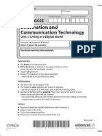 Gcse in Ict Unit 1 Sam-Ms-Final