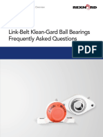 BR5 013 Link Belt Klean Gard Ball Bearings FAQs Product Sheet