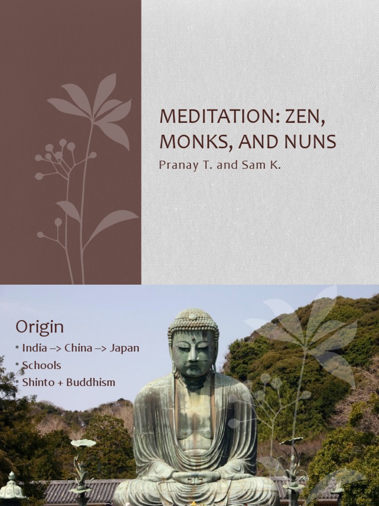 Zen Meditation and Buddhist Beliefs | PDF