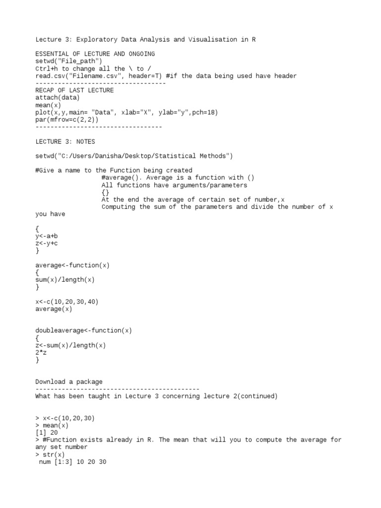 Lecture 3 - Part 1 | Download Free PDF | Zip (File Format) | Data ...