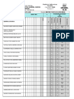 Planilla de Calificaciones