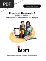 Module 5 - Data Collection Presentation and Analysis