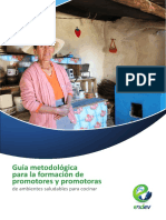 Guía Metodológica para La Formación de Promotores y Promotoras de Ambientes Saludables para Cocinar