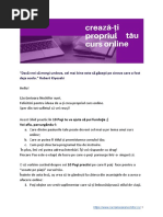 Cum Sa Faci Un Curs Online