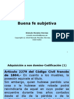 Buena Fe Subjetiva-2018