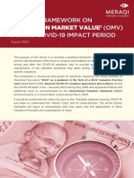 Guiding Framework on ‘Opinion on Market Value’ (OMV) During COVID-19 Impact Period