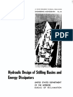 Em25- Hydraulic Design of Stilling Basins and Energy Dissipators