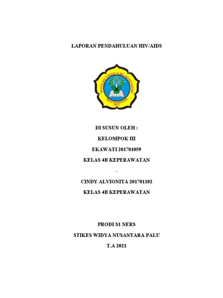 Laporan Pendahuluan Hiv Aids - KLMPK 3 | PDF
