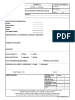 Formatos de Control de Cambios de Ingenieria