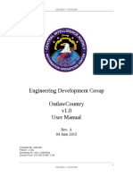 Engineering Development Group Outlawcountry V1.0 User Manual