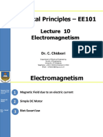 Electrical Principles - EE101: Electromagnetism