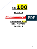 Communication Ugc Net by Mohit Sharma