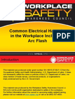Common Electrical Hazards in The Workplace Including Arc Flash