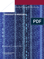 Zonebudget For Modflow 6: Version Mf6.1.1-June 12, 2020