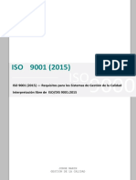 Matriz de Correlación ISO DIS 9001 - 2015 ISO 9001 - 2008
