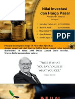 Nilai Investasi Dan Harga Pasar