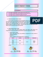 Materi PRESENT PERFECT TENSE