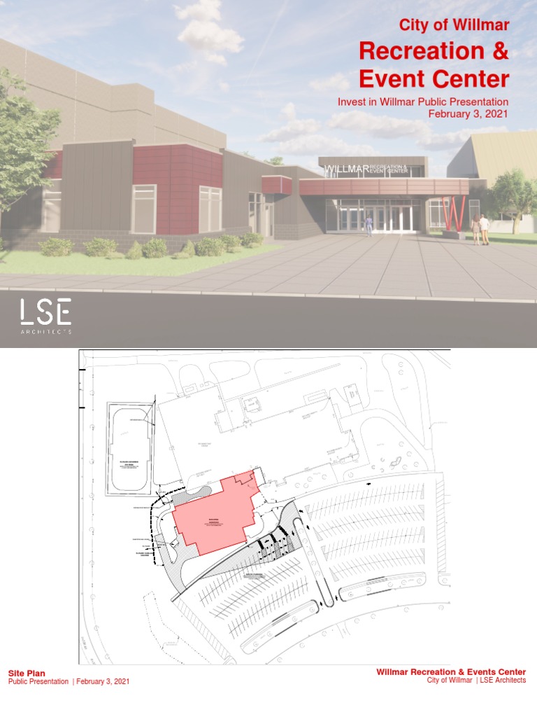 Proposed Plan For New Recreation and Events Center at The Willmar Civic ...