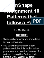 10 assignment 10 patterns along a path
